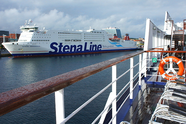 Kiel, Blick auf Stena Line © Copyright by PANORAMO
