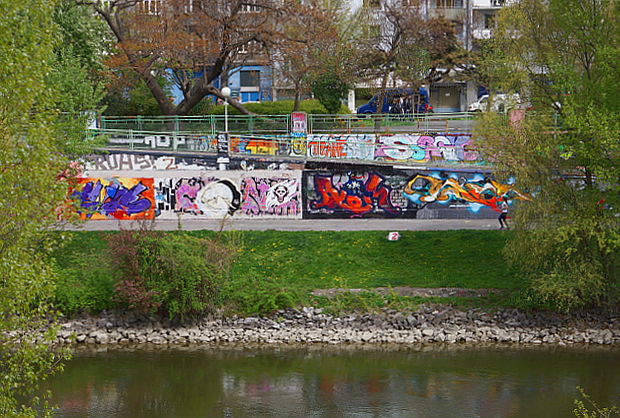 Donaukanal Wien © Copyright by PANORAMO Bild lizensieren: briefe@panoramo.de